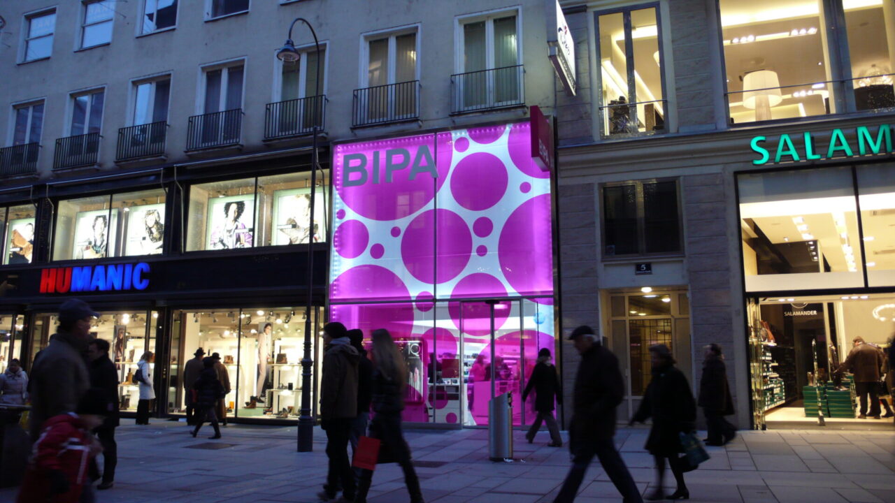 Bipa Filiale auf der Kärntner Straße