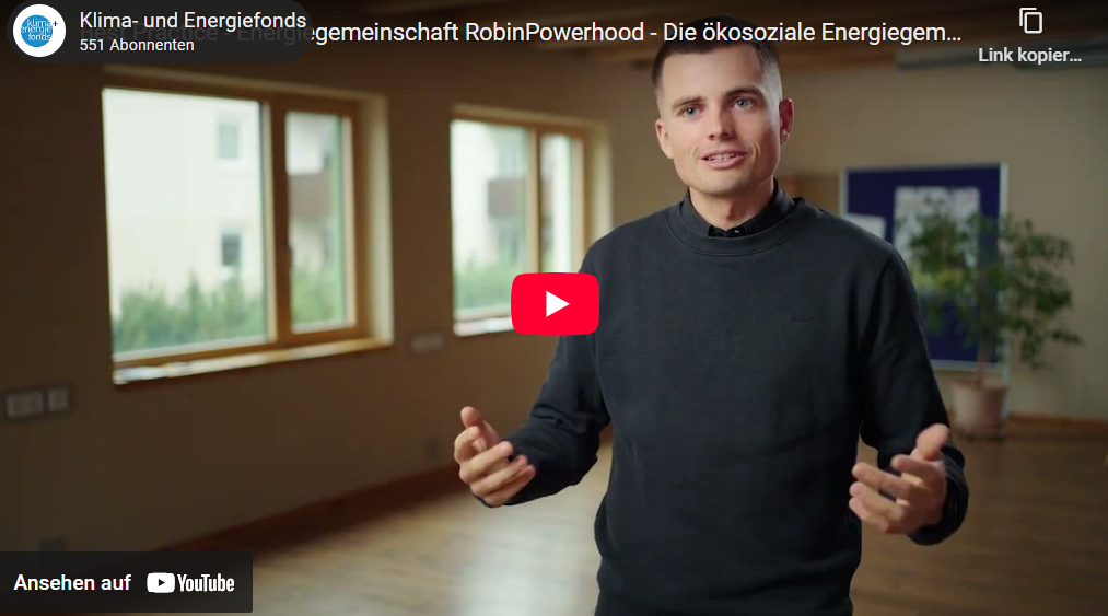Valentin Neuhauser, Initiator der Energiegemeinschaft Robin Powerhood