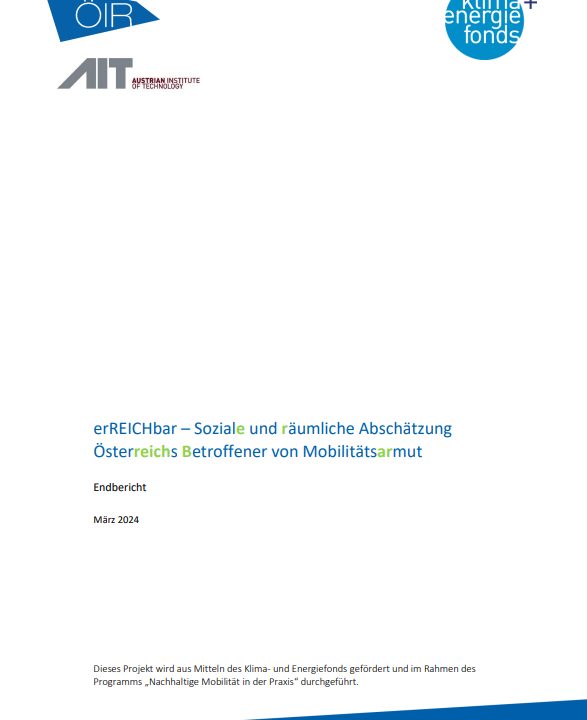 Titelbild Studie erREICHbar