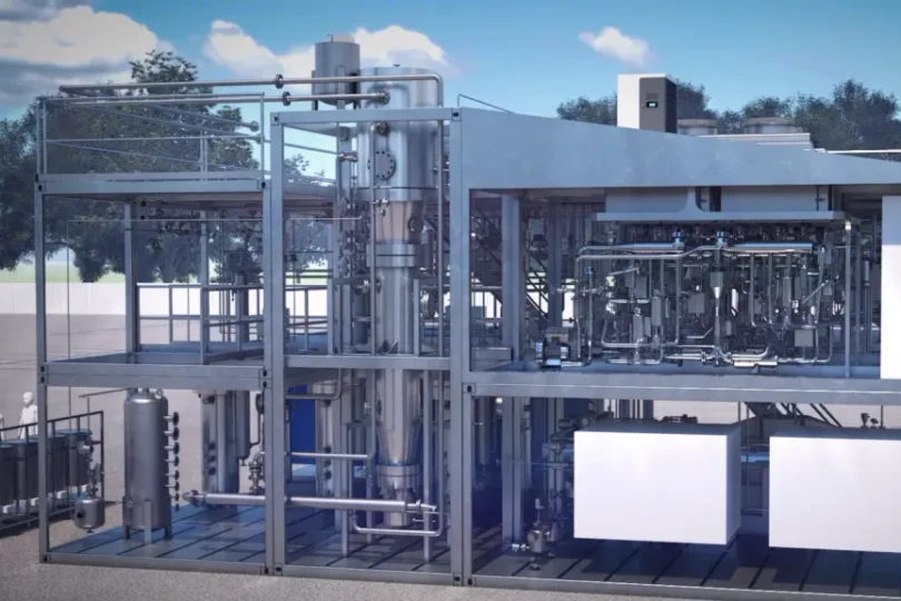 Bild einer Elektrolysemaschine