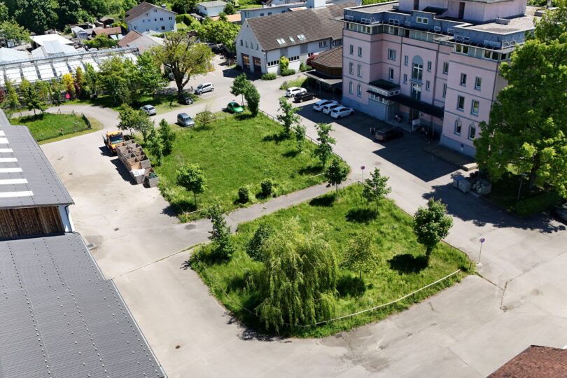 begrünter Platz in Magdalenastr. in Feldkrich